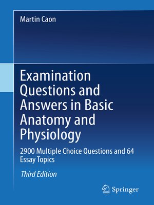 cover image of Examination Questions and Answers in Basic Anatomy and Physiology